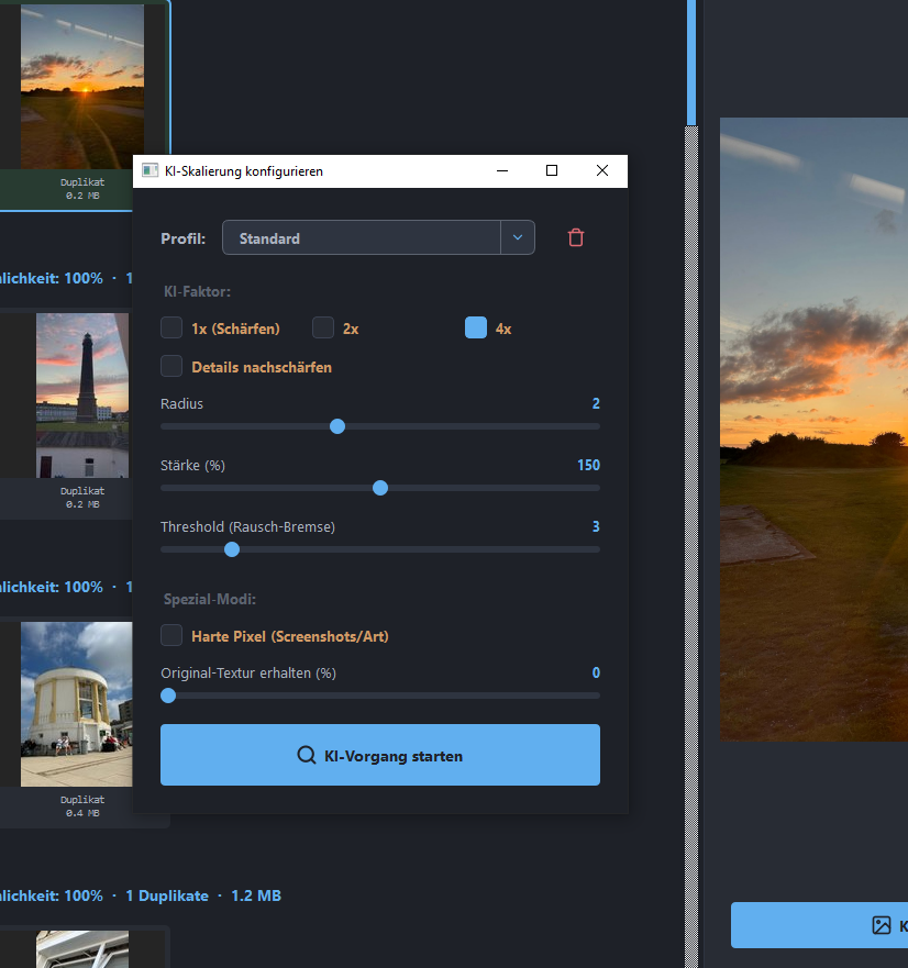 Datei-Metadaten im Vergleich